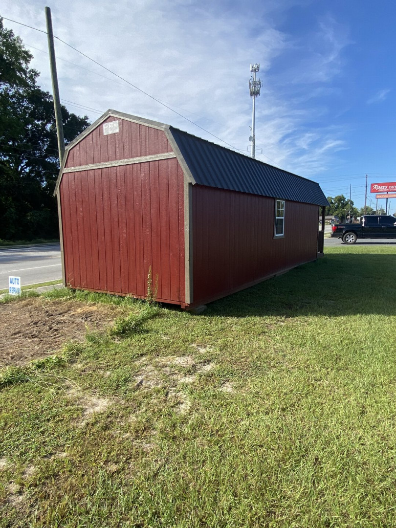 New 2024 Derksen 12x32 - Lofted Barn Cabin Shed