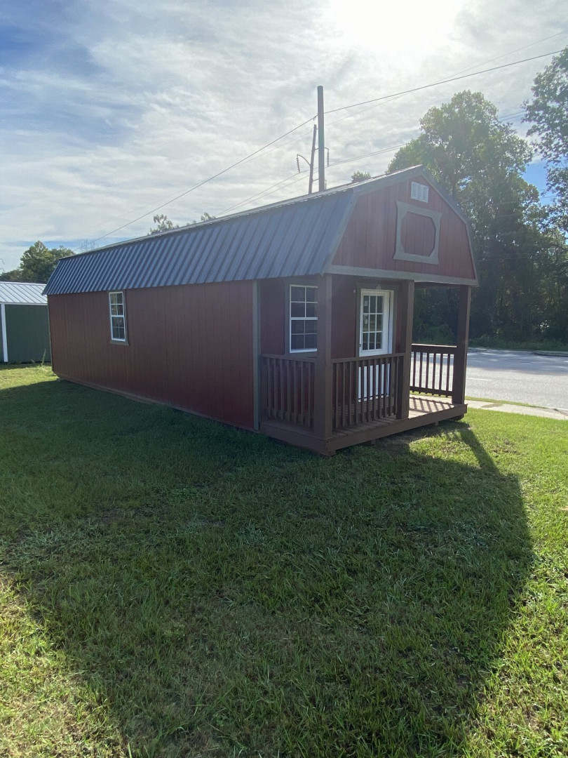 New 2024 Derksen 12x32 - Lofted Barn Cabin Shed