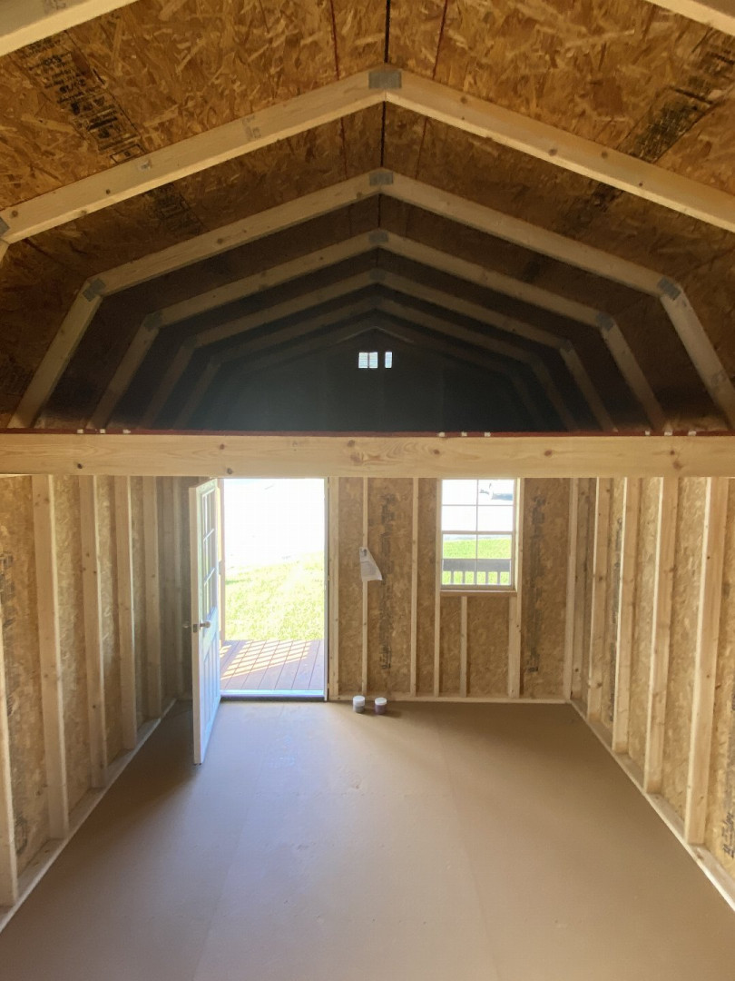 New 2024 Derksen 12x32 - Lofted Barn Cabin Shed