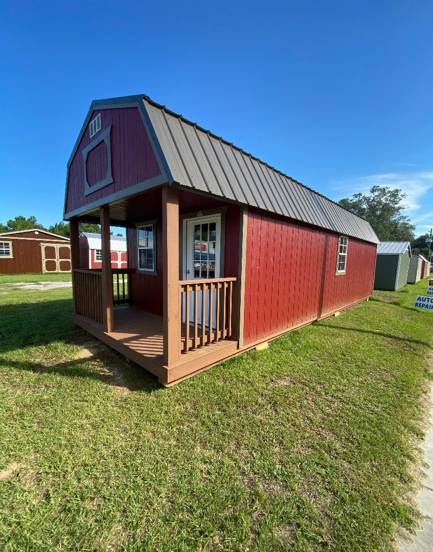 New 2024 Derksen 12x32 - Lofted Barn Cabin Shed
