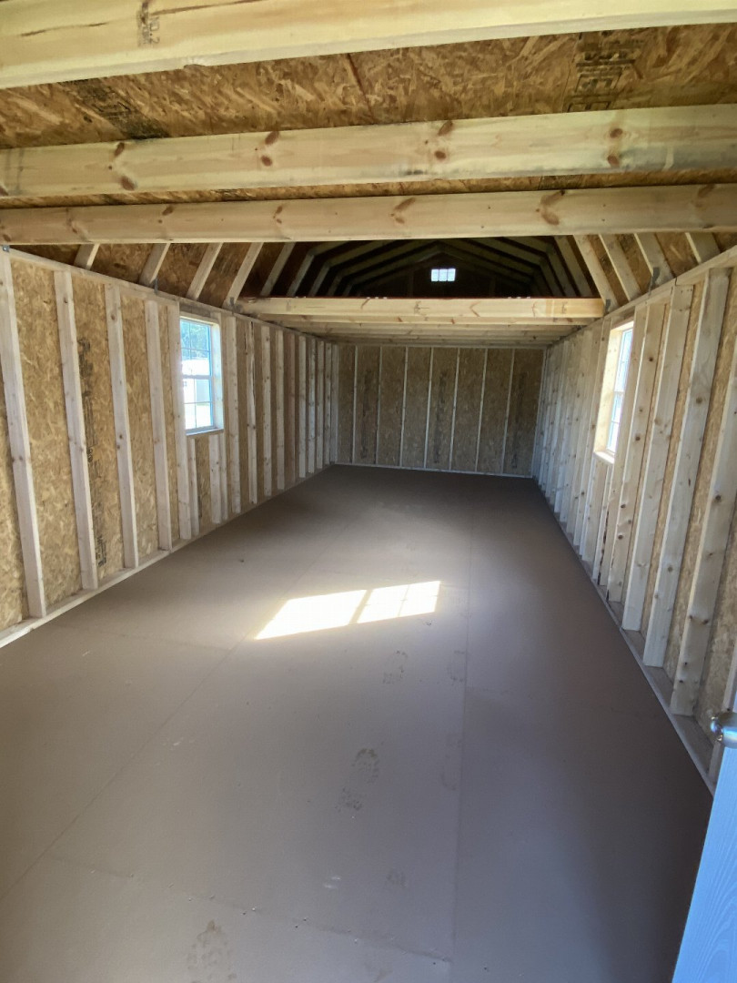 New 2024 Derksen 12x32 - Lofted Barn Cabin Shed