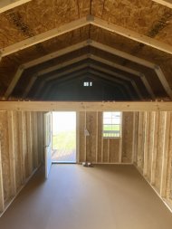 New 2024 Derksen 12x32 - Lofted Barn Cabin Shed