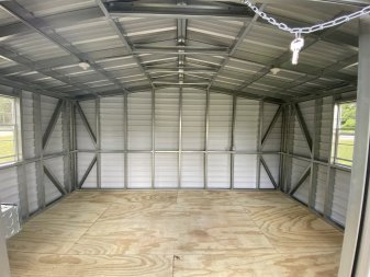 New 2024 Lark 10X16 - Econo Steel Frame Shed