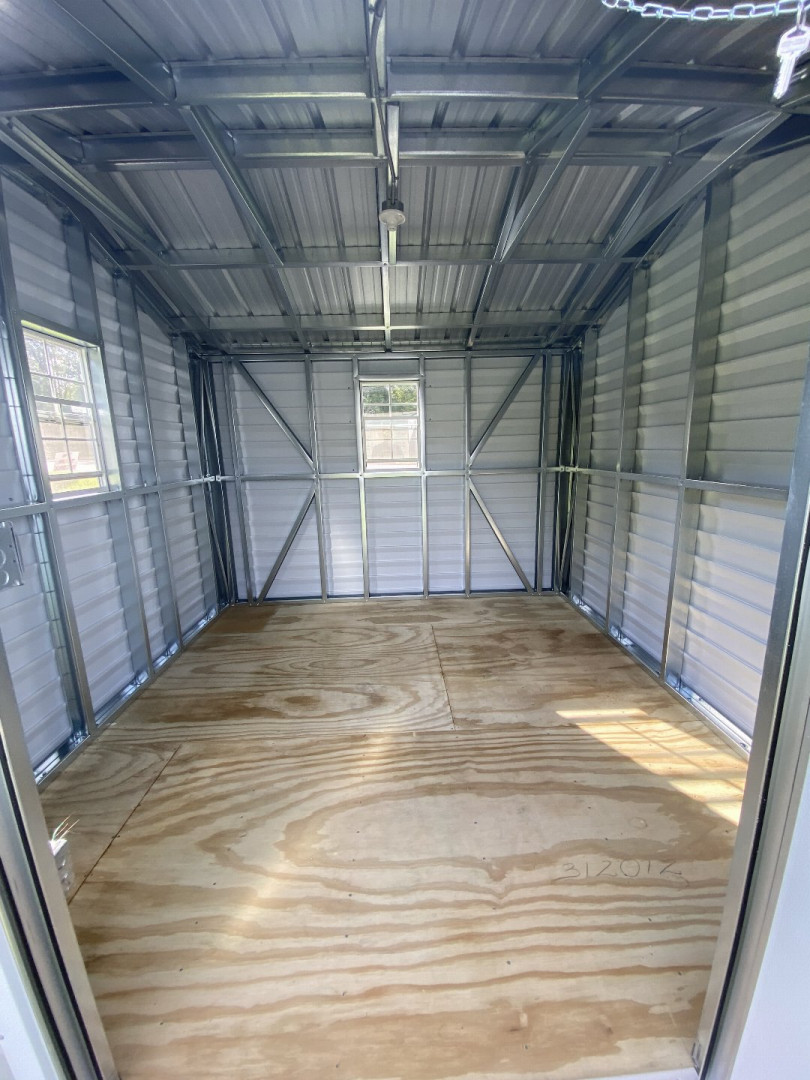 New 2024 Lark 10X10 - Lapsider Steel Frame Shed (SOLD)