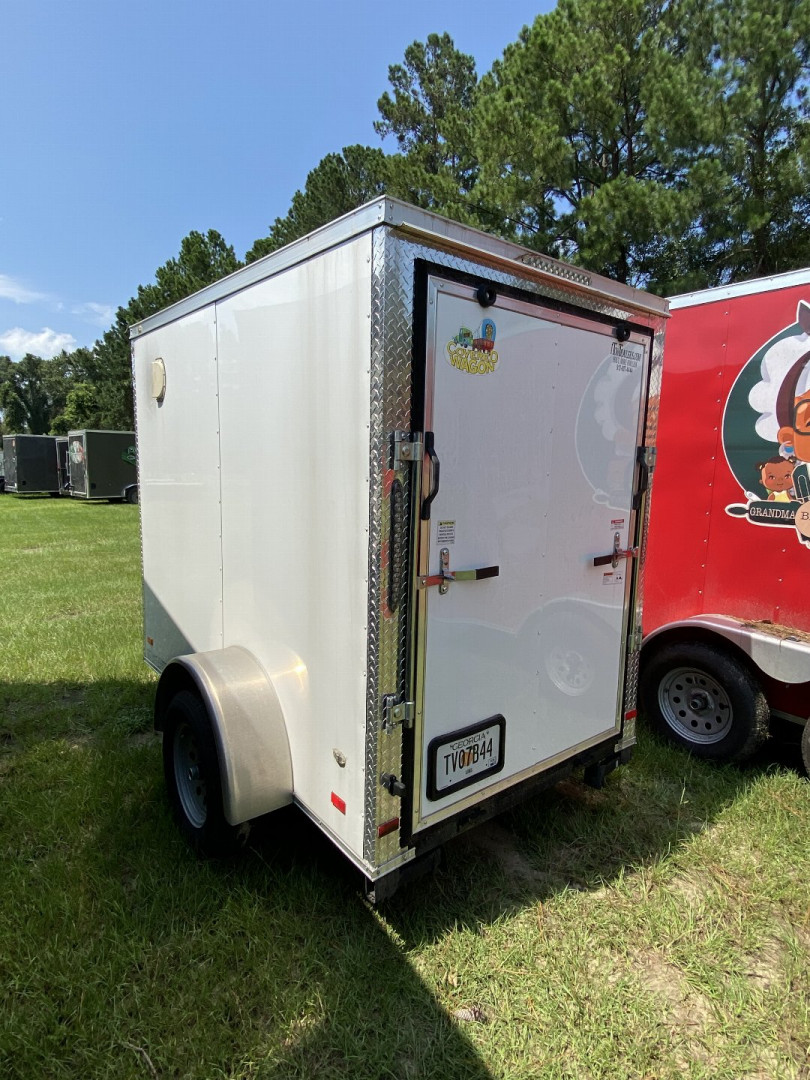 Used USED: 2022 Covered Wagon Trailers 5X8 - Cargo / Enclosed Trailer, Call For Price.