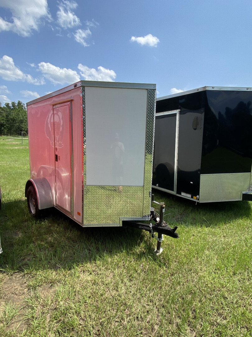 Used USED: 2022 Covered Wagon Trailers 5X8 - Cargo / Enclosed Trailer, Call For Price.