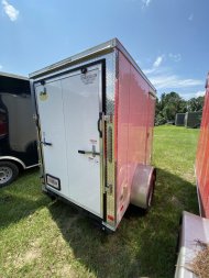 Used USED: 2022 Covered Wagon Trailers 5X8 - Cargo / Enclosed Trailer, Call For Price.