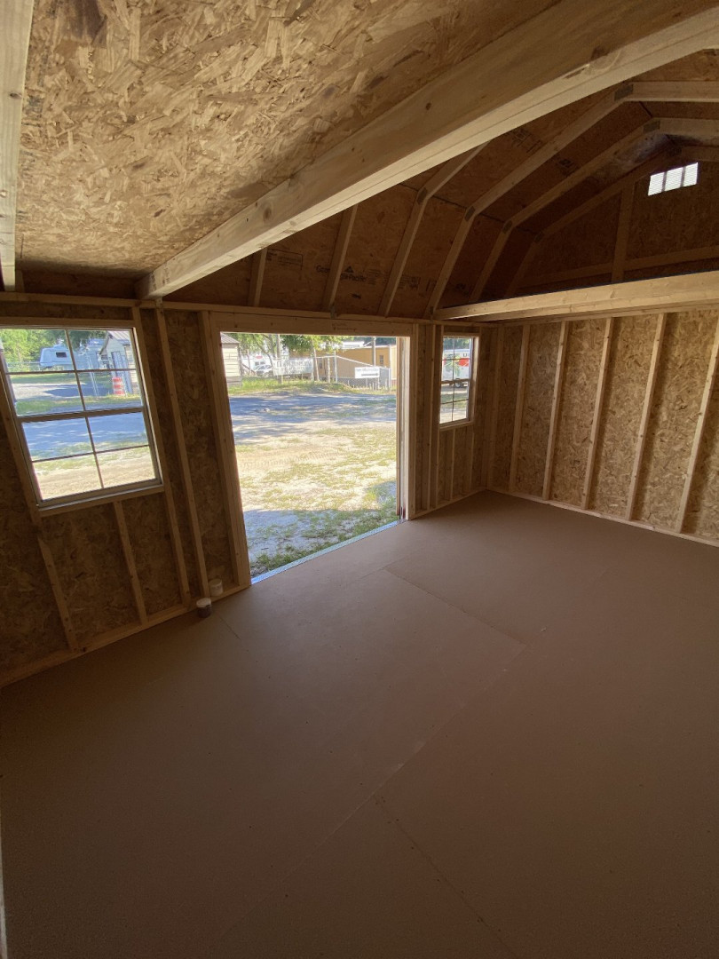 New 2024 Derksen 10X16 - Side Lofted Barn Shed (SOLD)
