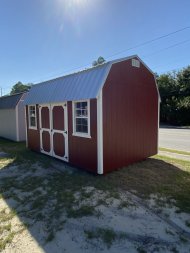 New 2024 Derksen 10X16 - Side Lofted Barn Shed (SOLD)