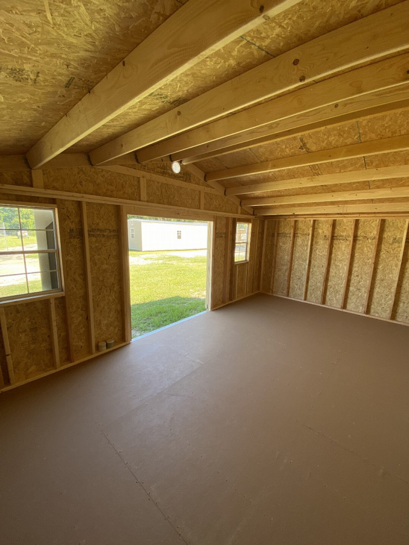 New 2024 Derksen 12X20 - Side Utility Shed (SOLD)