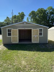 New 2024 Derksen 12X20 - Side Utility Shed (SOLD)