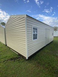 New 2024 Lark 12X24 Lapsider Steel Frame Shed (SOLD)