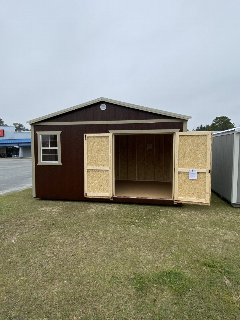 New 2024 Derksen 10x16 Side Gable Utility Shed (SOLD)