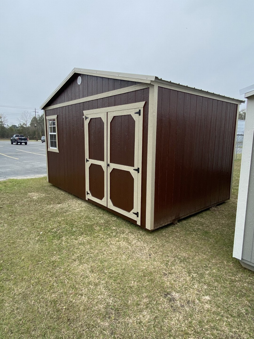 New 2024 Derksen 10x16 Side Gable Utility Shed (SOLD)