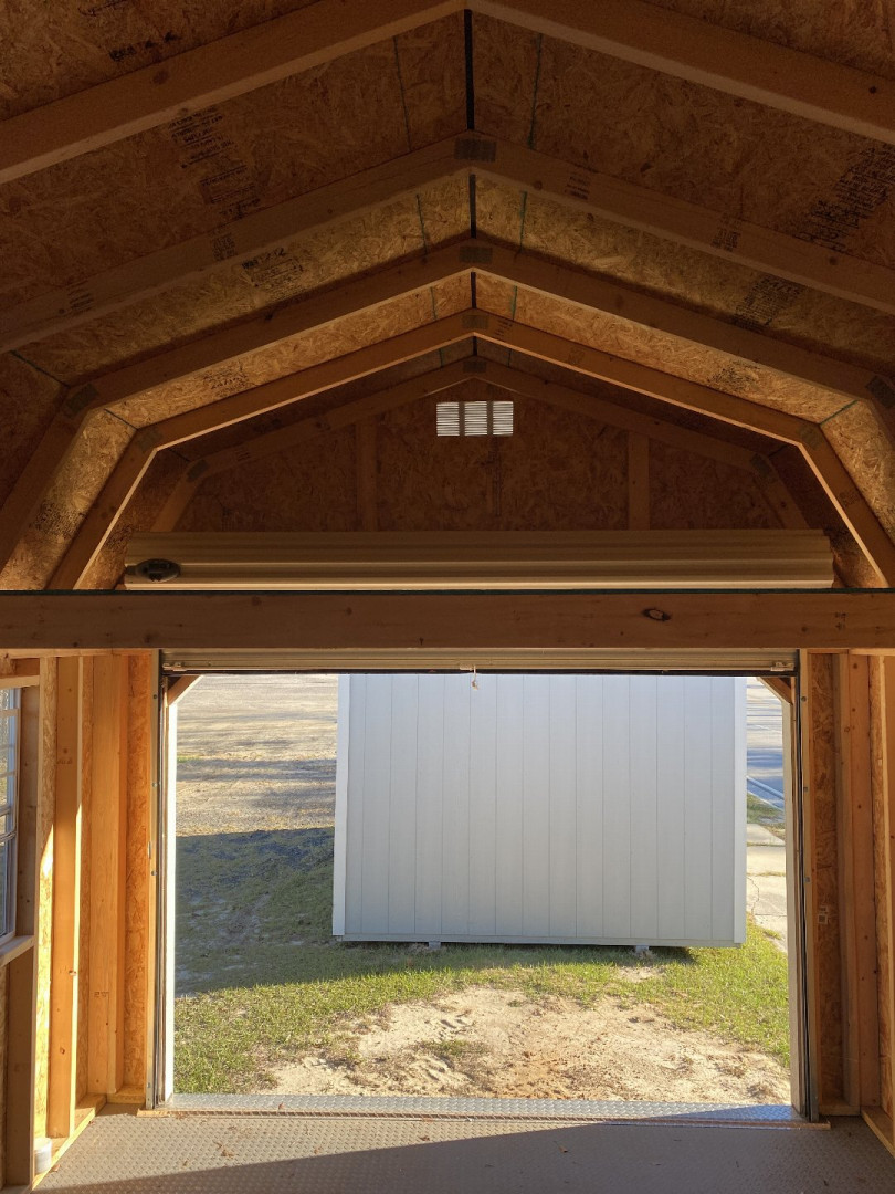 New 2023 Derksen 12X20 Side Lofted Barn Shed (SOLD)