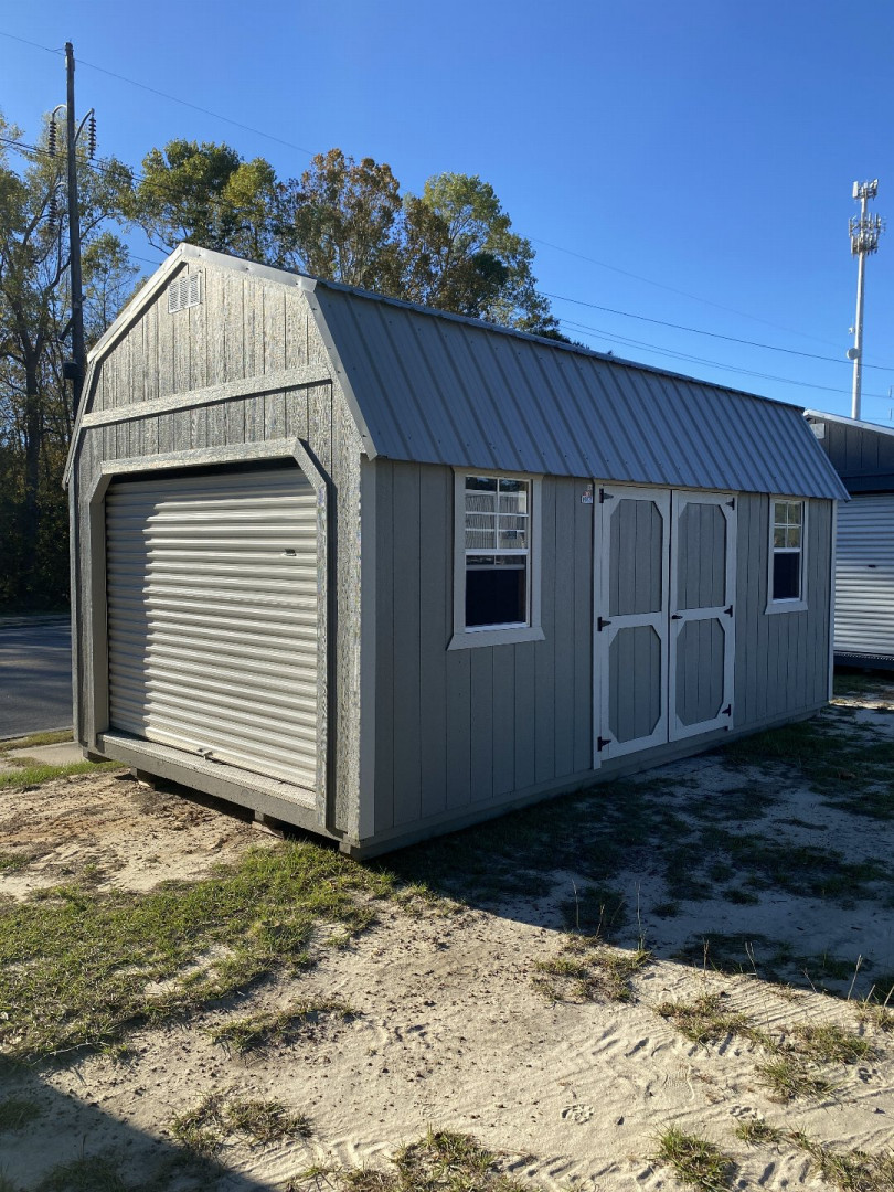 New 2023 Derksen 12X20 Side Lofted Barn Shed (SOLD)