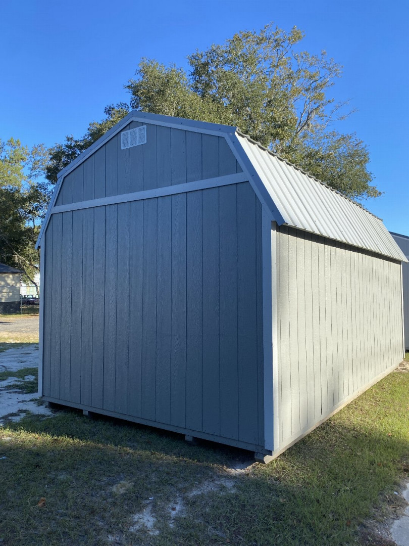 New 2023 Derksen 12X20 Side Lofted Barn Shed (SOLD)