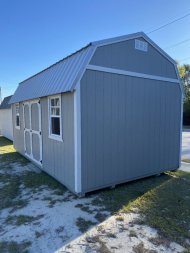 New 2023 Derksen 12X20 Side Lofted Barn Shed (SOLD)
