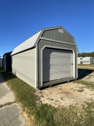 New 2023 Derksen 12X20 Side Lofted Barn Shed (SOLD)