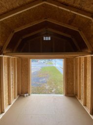 New 2023 Derksen 10X16 LOFTED BARN (SOLD)