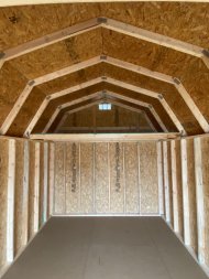 New 2023 Derksen 10X16 LOFTED BARN (SOLD)