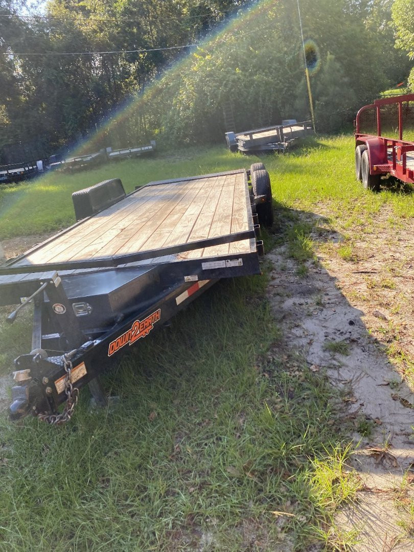 Used USED: 2023 DOWN 2 EARTH TRAILERS  82X22 - POWER TILT Trailer   Call For Price