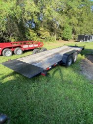 Used USED: 2023 DOWN 2 EARTH TRAILERS  82X22 - POWER TILT Trailer   Call For Price