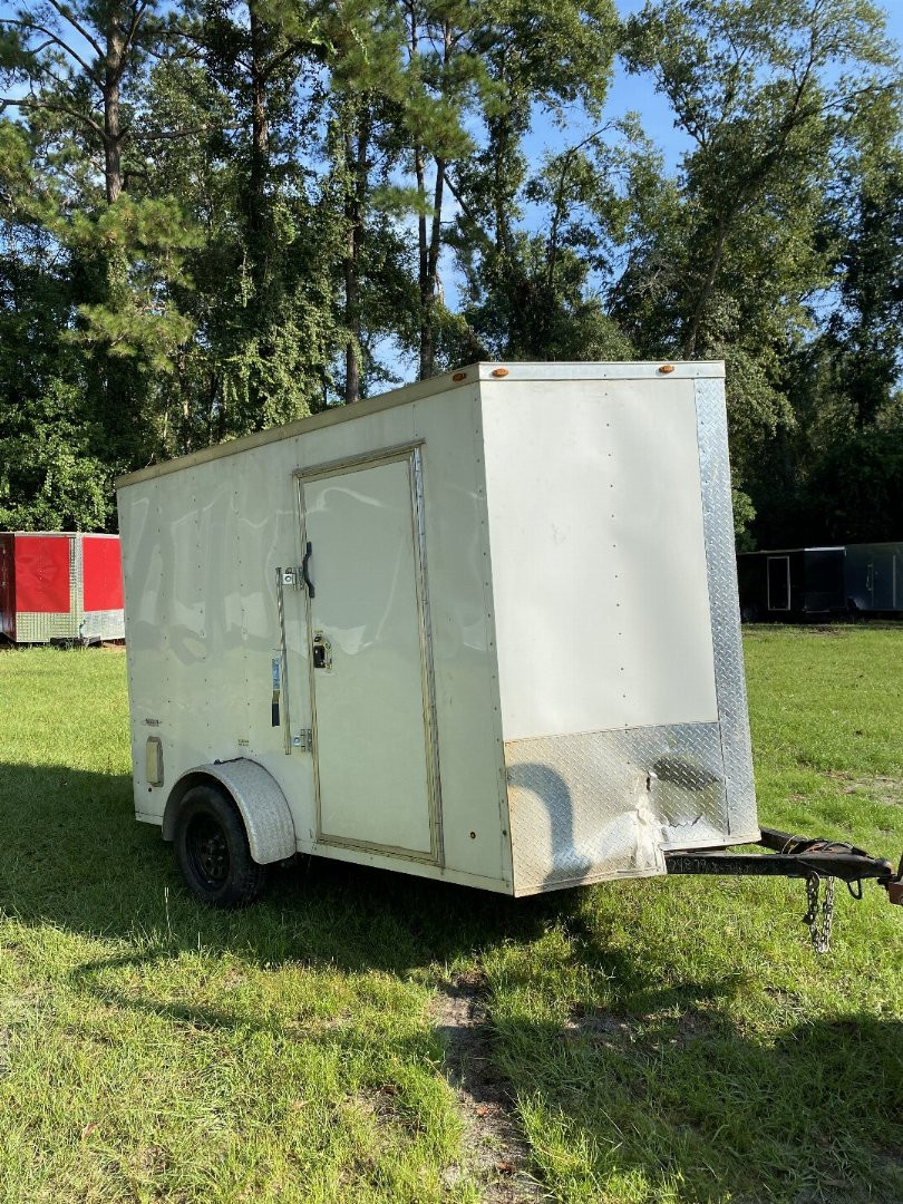 Used USED: 2022 FREEDOM TRAILERS 6X10SA - Cargo / Enclosed Trailer, Call For Price