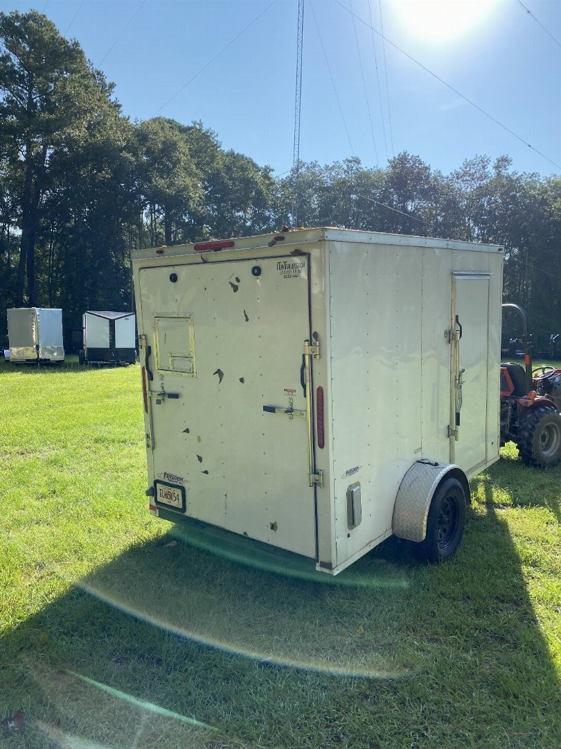 Used USED: 2022 FREEDOM TRAILERS 6X10SA - Cargo / Enclosed Trailer, Call For Price