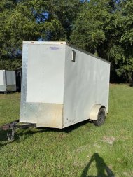 Used USED: 2022 FREEDOM TRAILERS 6X10SA - Cargo / Enclosed Trailer, Call For Price