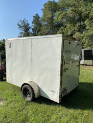 Used USED: 2022 FREEDOM TRAILERS 6X10SA - Cargo / Enclosed Trailer, Call For Price