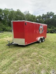Used USED: 2022 South Georgia 7x16 TA Concession Cargo / Enclosed Trailer Call For Price