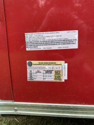 Used USED: 2022 South Georgia 7x16 TA Concession Cargo / Enclosed Trailer Call For Price