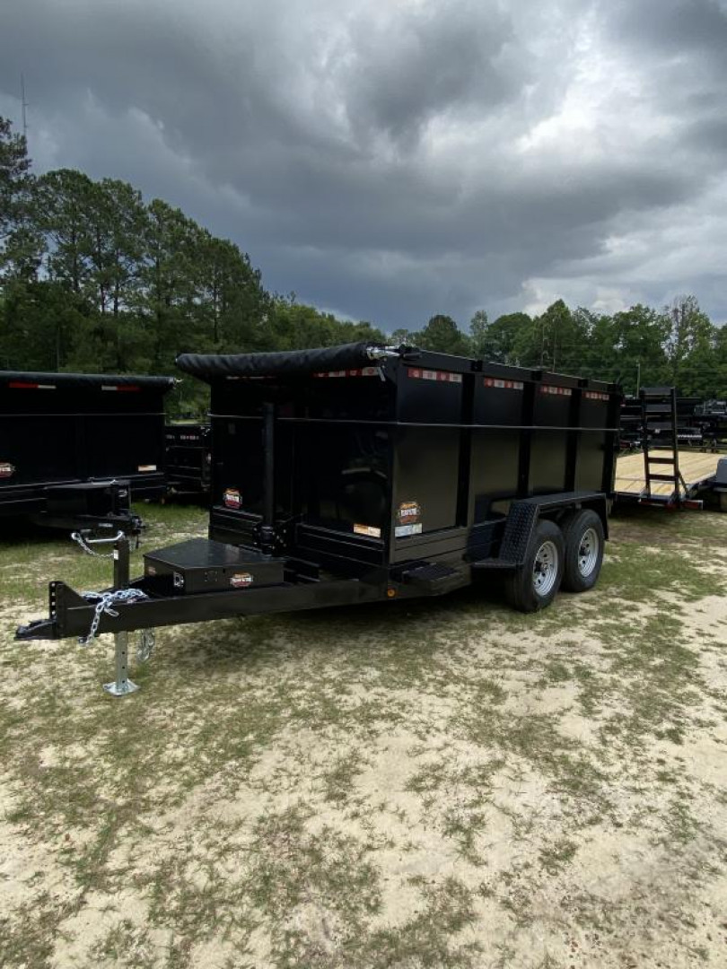 New 2023 Prospector Trailers 6X12X4TA TELESCOPIC DUMP Trailer