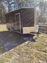 Used USED: 2022 Fast Cargo 7'x14' Concession Cargo / Enclosed Trailer Call For Price