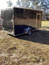 Used USED: 2022 Fast Cargo 7'x14' Concession Cargo / Enclosed Trailer Call For Price