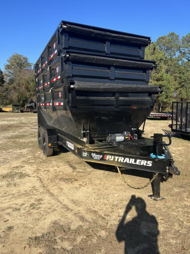 New 2022 PJ Trailers 14' ROLLSTER ROLL OFF DUMP Dump Trailer