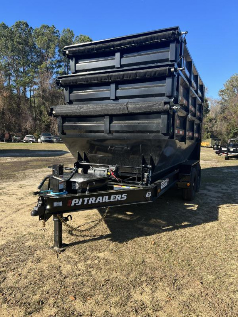 New 2022 PJ Trailers 14' ROLLSTER ROLL OFF DUMP Dump Trailer