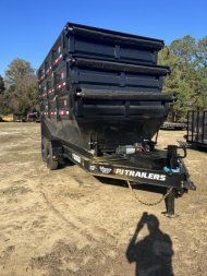 New 2022 PJ Trailers 14' ROLLSTER ROLL OFF DUMP Dump Trailer