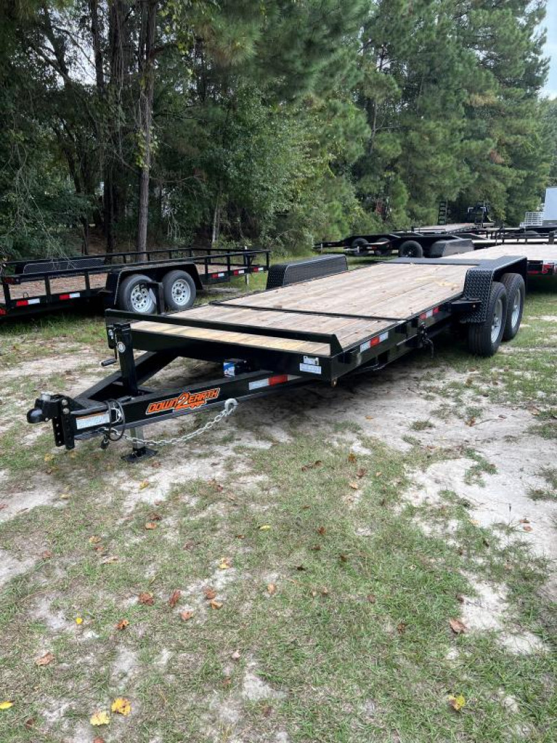 New 2023 DOWN 2 EARTH TRAILERS  82X20TA GRAVITY TILT 4' STATIONARY DECK Tilt Trailer