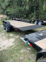 New 2023 DOWN 2 EARTH TRAILERS  82X20TA GRAVITY TILT 4' STATIONARY DECK Tilt Trailer