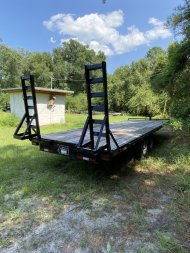 Used USED: 2022 Down2Earth 102X24TA DECKOVER - WOOD Equipment Trailer, Call For Price