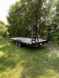 Used USED: 2022 Down2Earth 102X24TA DECKOVER - WOOD Equipment Trailer, Call For Price