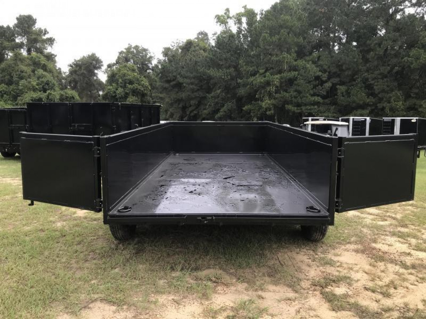 New 2021 Covered Wagon Trailers 7x14x2TA 14k Dump Trailer