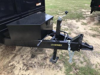 New 2021 Covered Wagon Trailers 7x14x2TA 14k Dump Trailer