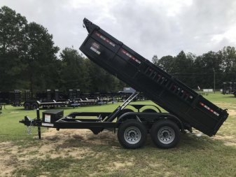 New 2021 Covered Wagon Trailers 7x14x2TA 14k Dump Trailer