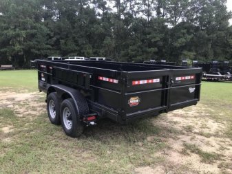 New 2021 Covered Wagon Trailers 7x14x2TA 14k Dump Trailer