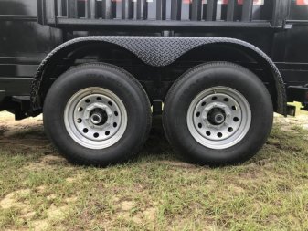 New 2021 Covered Wagon Trailers 7x14x2TA 14k Dump Trailer