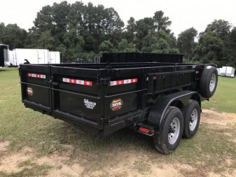 New 2021 Covered Wagon Trailers 7x14x2TA 14k Dump Trailer