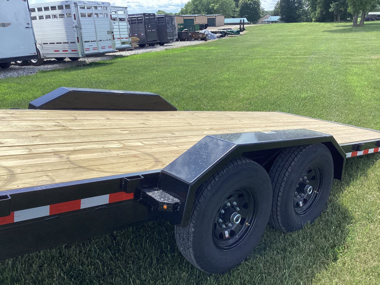 New 2025 H&H Trailers 82"x 22' Electric Tilt Speed Loader, 14k